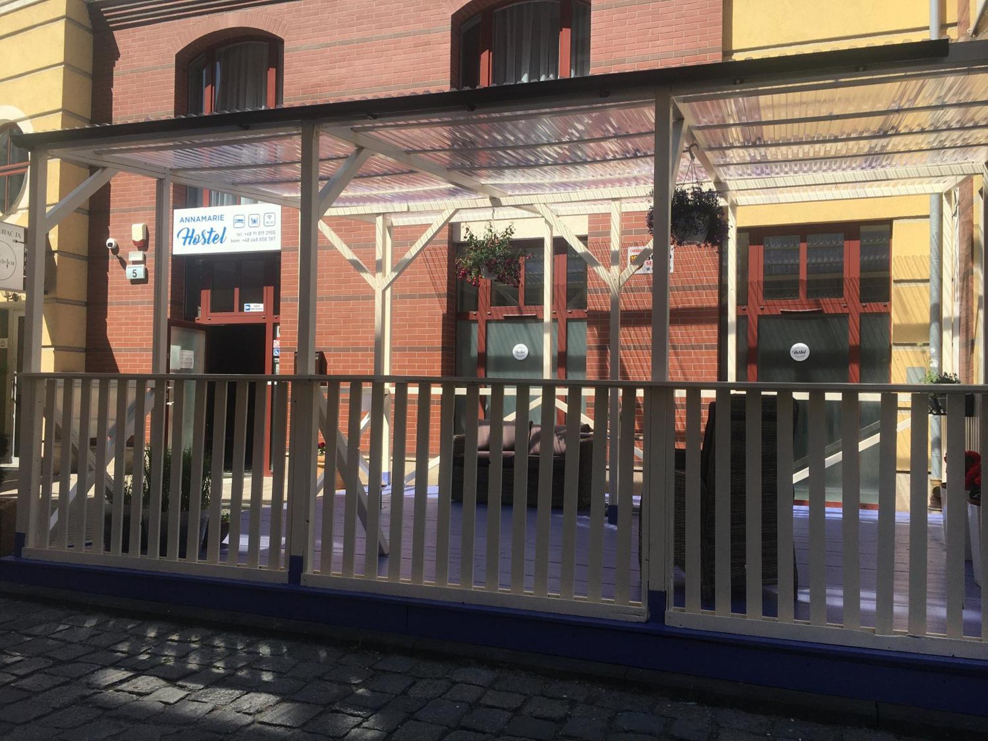 Hostel Annamarie Szczecin Exteriör bild