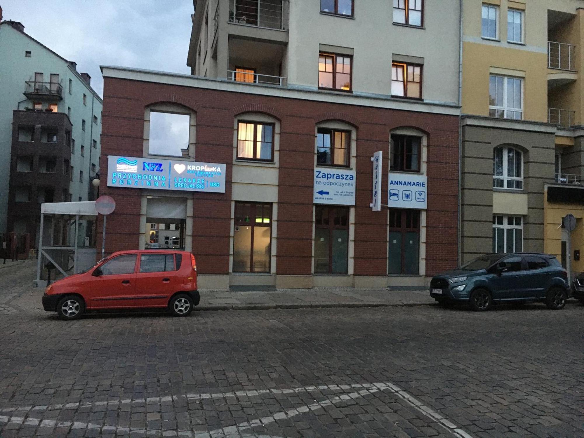 Hostel Annamarie Szczecin Exteriör bild
